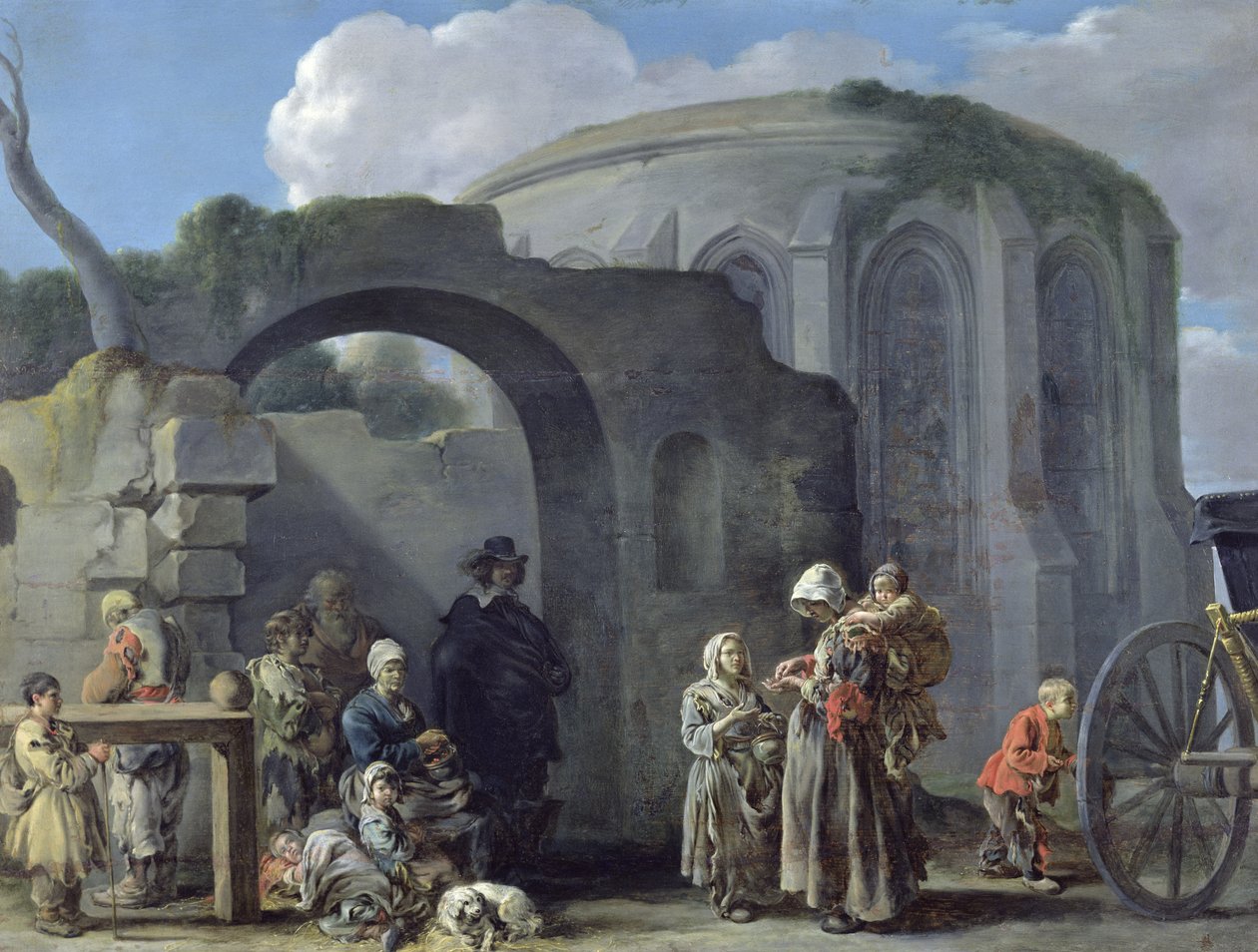 Żebracy autorstwa Sébastien Bourdon