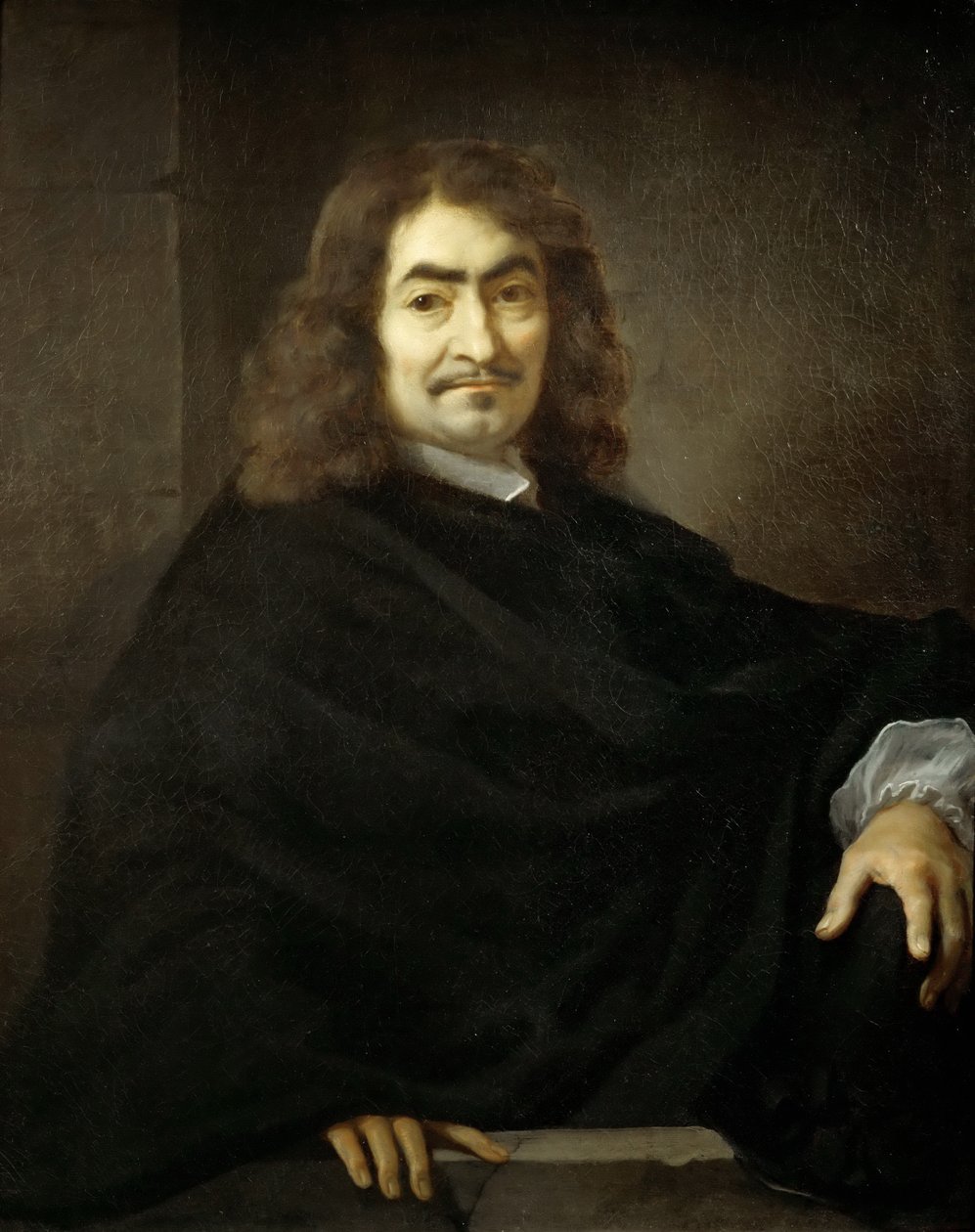 Domniemany portret René Descartes autorstwa Sébastien Bourdon