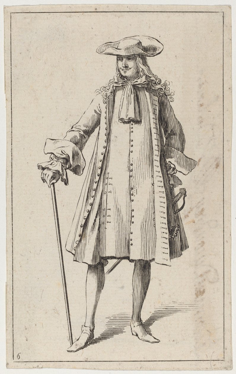 Człowiek z mieczem autorstwa Sébastien Le Clerc the elder