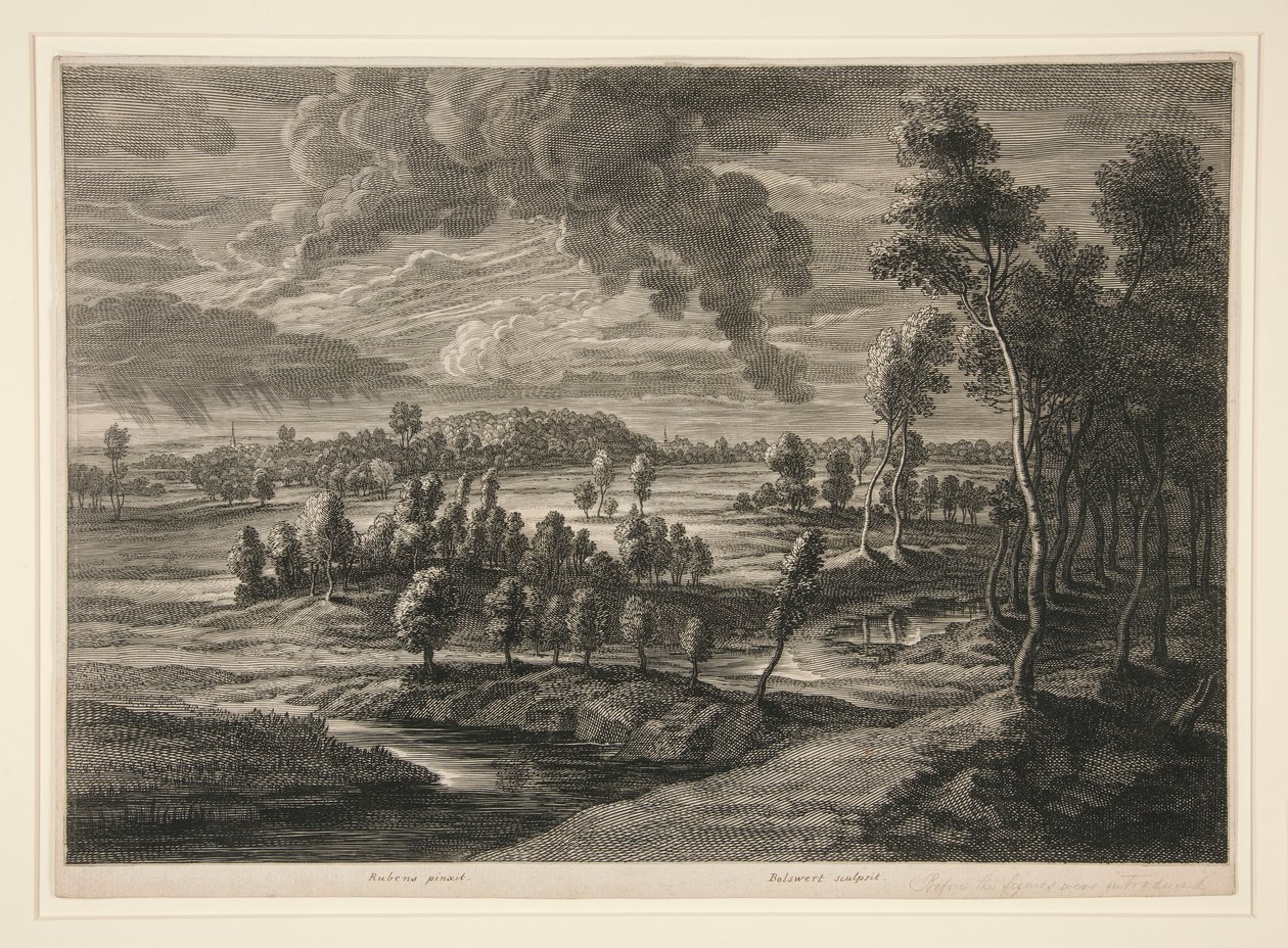 Krajobraz kraju autorstwa Schelte Adams Bolswert