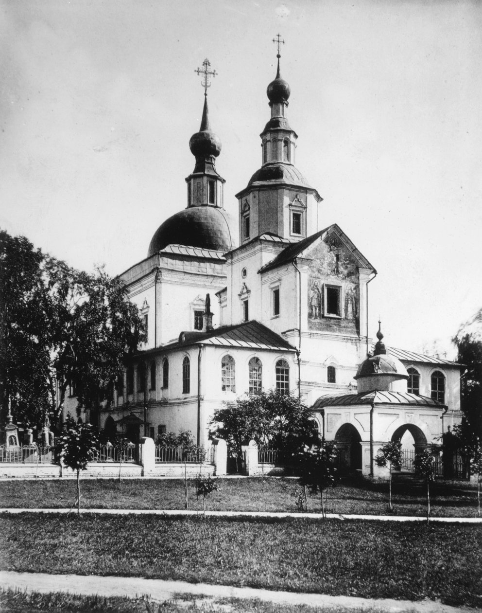 Klasztor Daniłow, Moskwa, Rosja, 1882 autorstwa Scherer Nabholz and Co