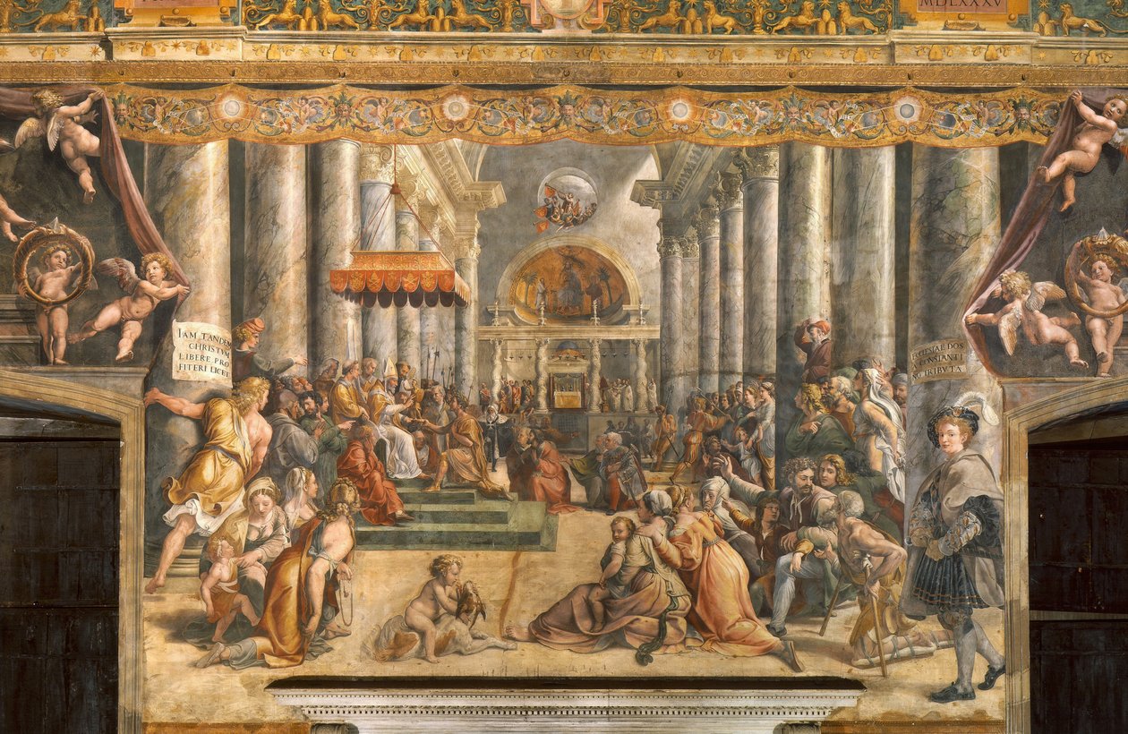 Darowizna Rzymu autorstwa School of Raphael