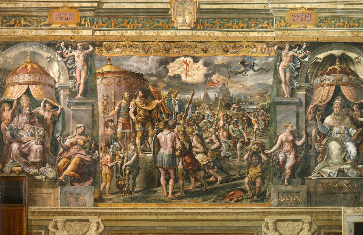 Wizja Krzyża autorstwa School of Raphael