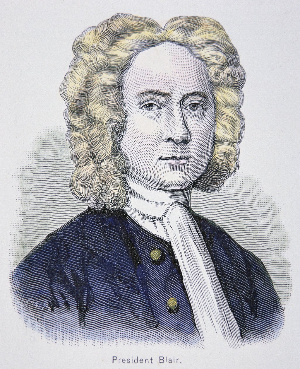 James Blair (litografia kolorowa) autorstwa School American