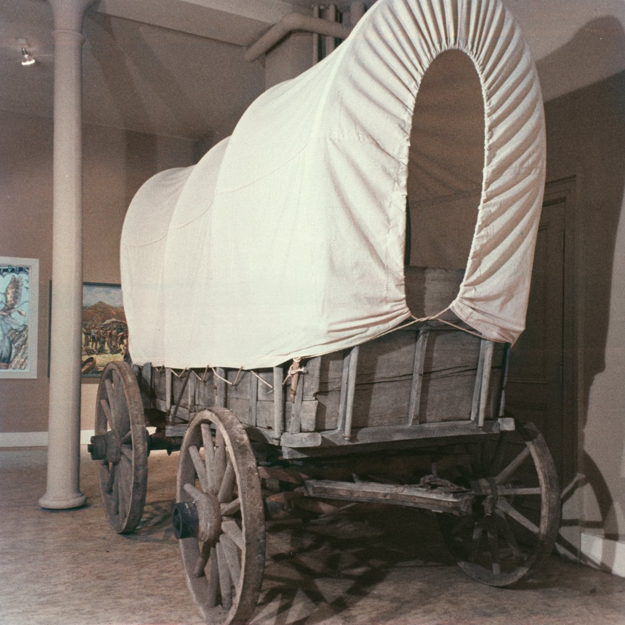 Wagon pioniera (zdjęcie) autorstwa School American