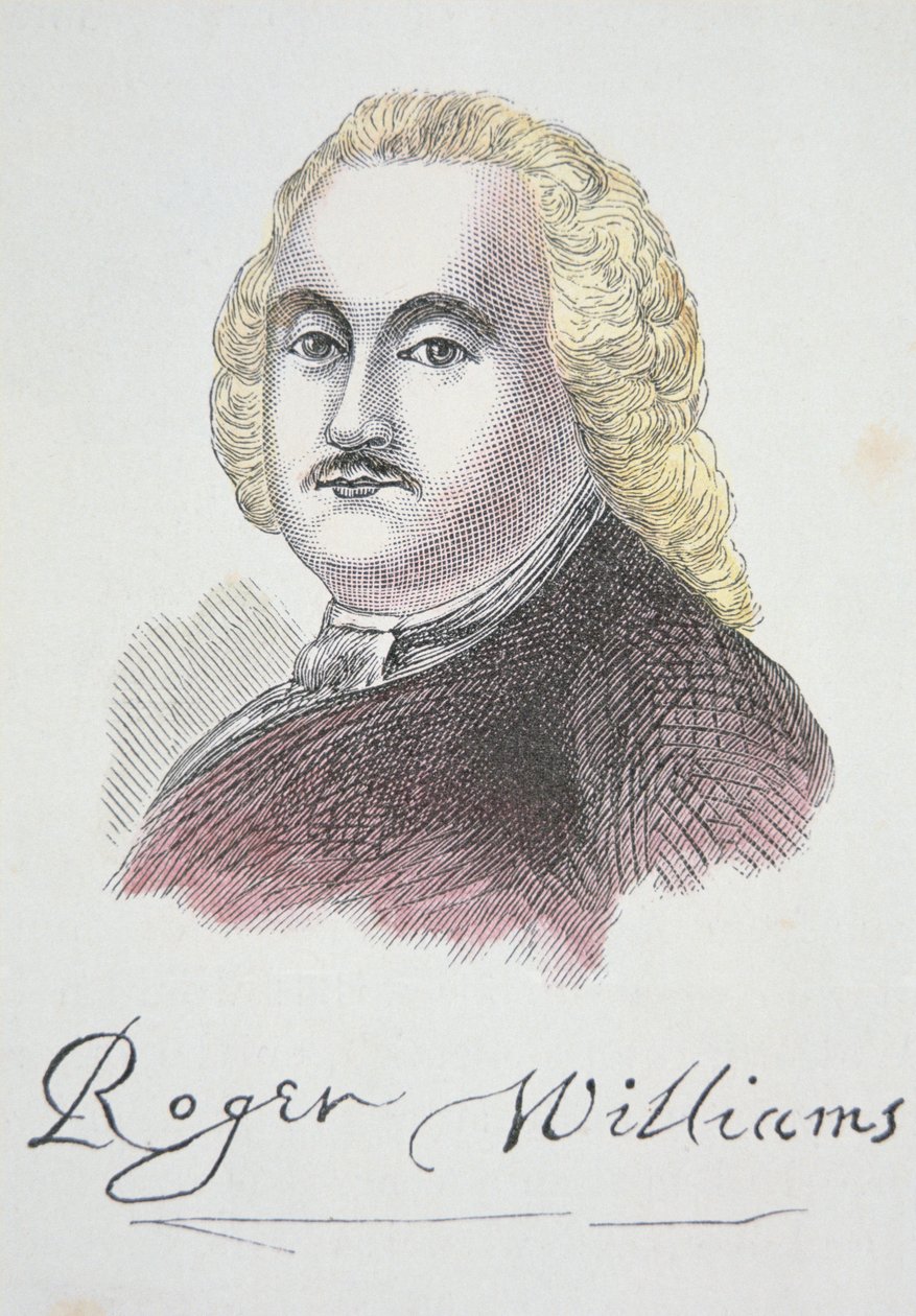 Roger Williams (kolor lito) autorstwa School American