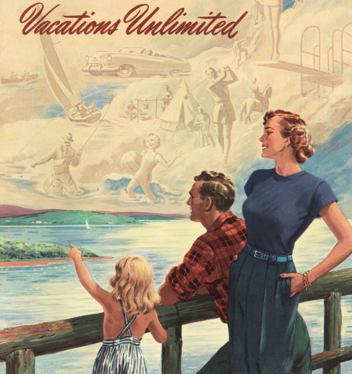 Rodzinne marzenia o idealnych wakacjach autorstwa School Canadian