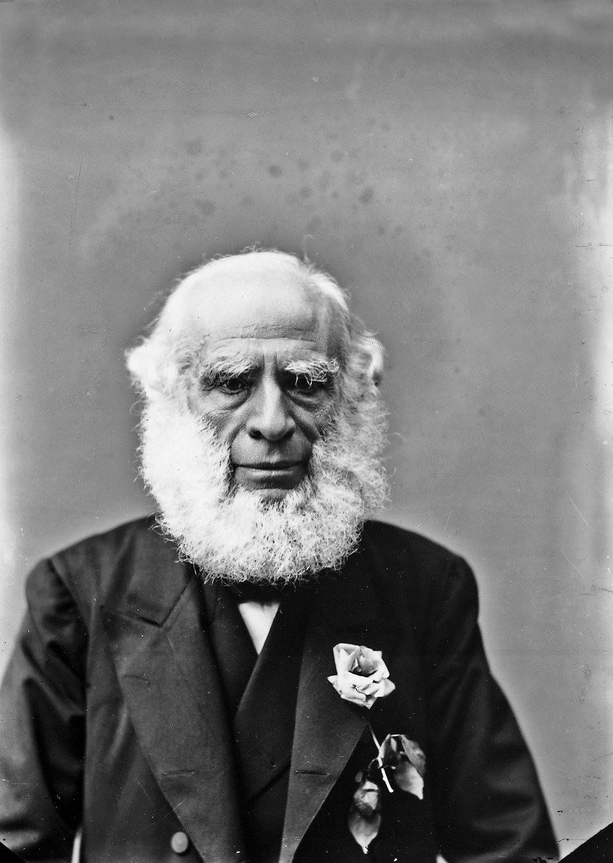 Portret starszego mężczyzny autorstwa Henry Charles Fehr