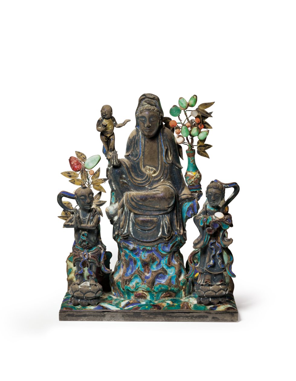 Buddyjska Grupa Figuralna autorstwa School Chinese