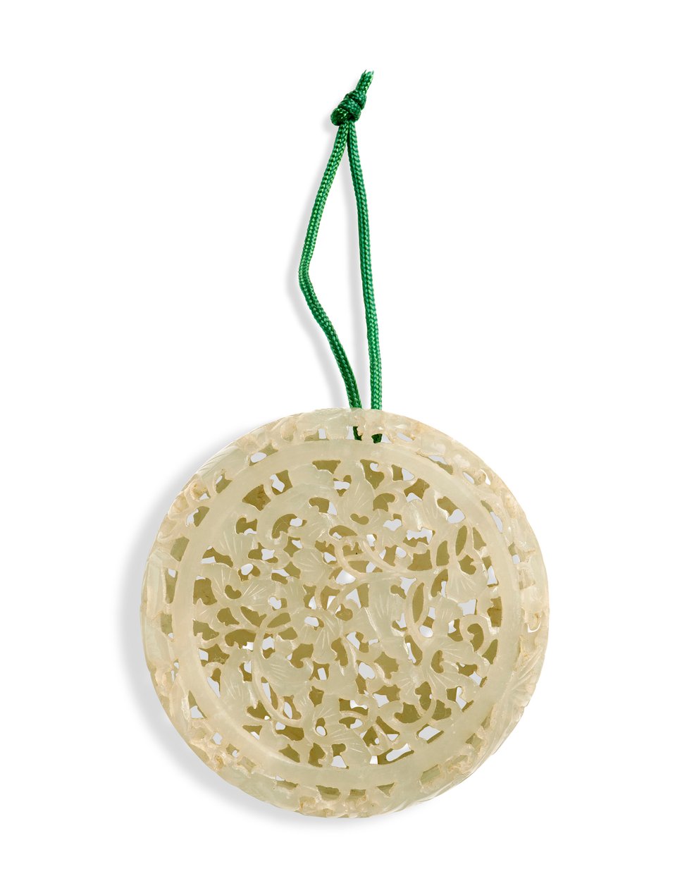 Perfumy okrągłe o dwóch sztukach (biały jadeit) autorstwa School Chinese