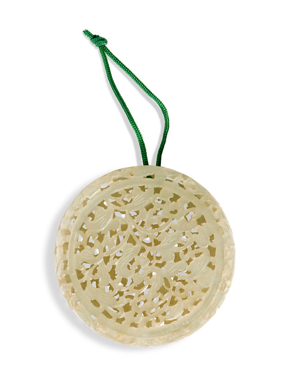 Perfumy okrągłe o dwóch sztukach (biały jadeit) autorstwa School Chinese