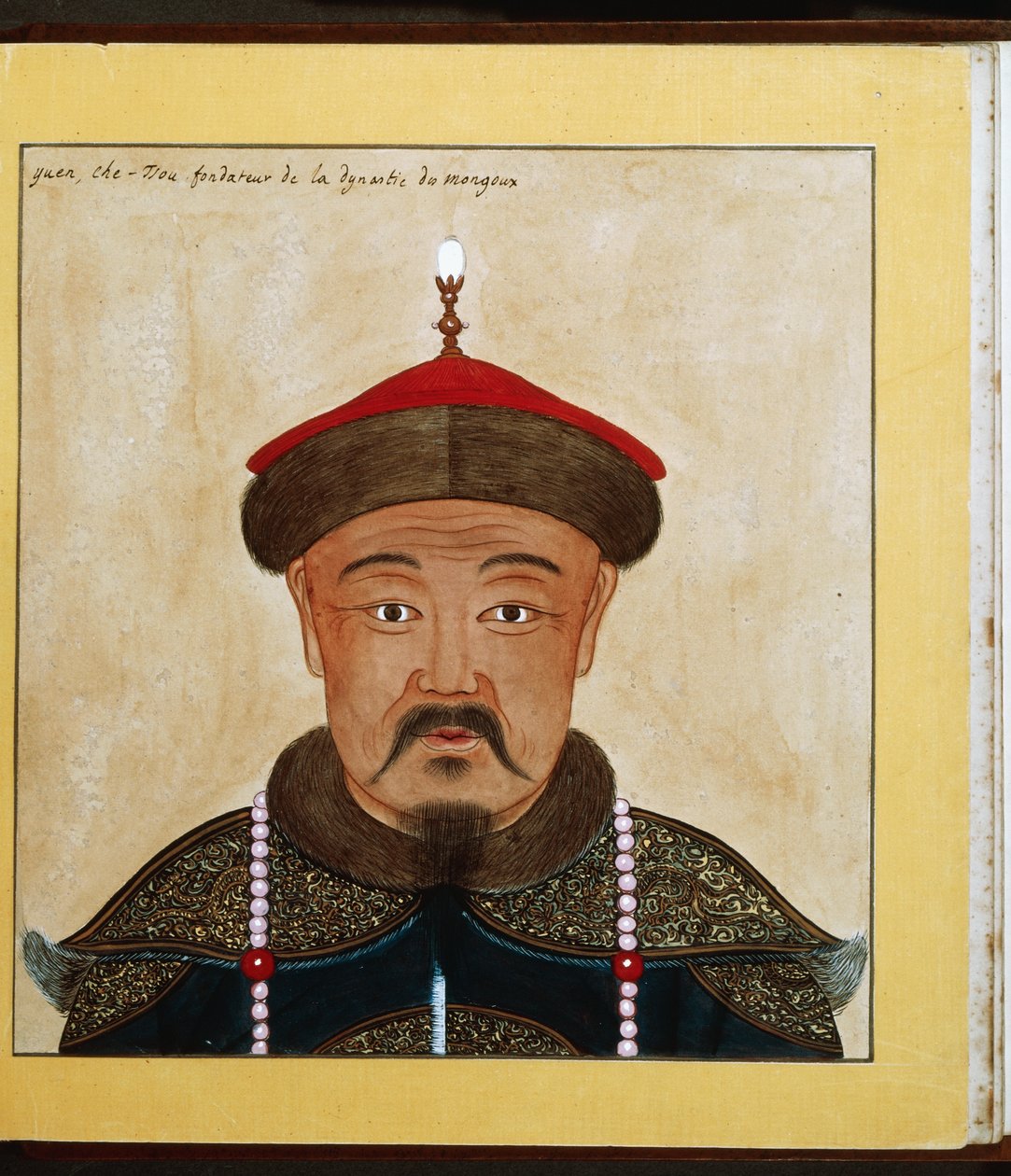 Wielki Kubilaj-chan (1215-1294), cywilizacja chińska autorstwa School Chinese