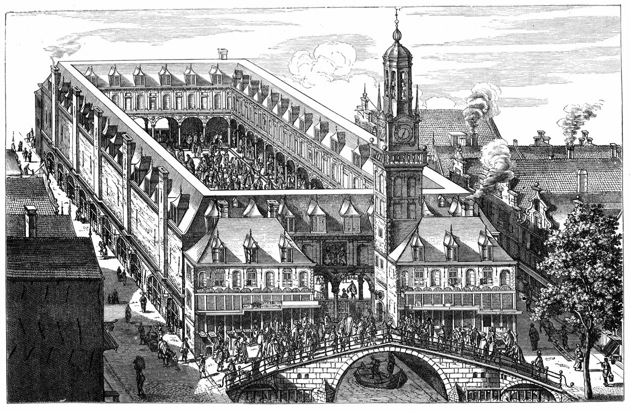 Stara Giełda Papierów Wartościowych, Amsterdam autorstwa School Dutch