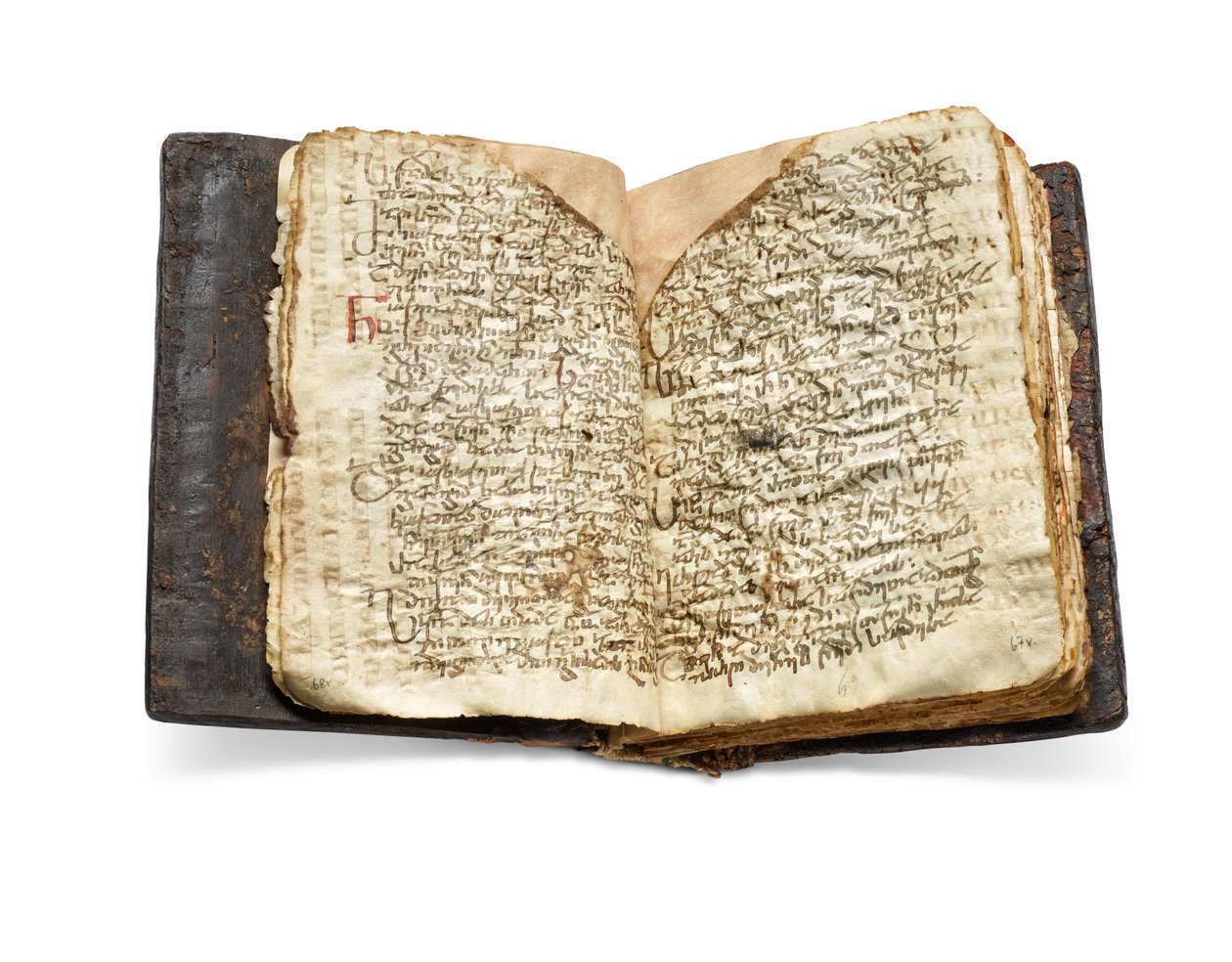 Codex Sinaiticus Rescriptus, koniec V-VII w. do 979 r. n.e. (tusz na welinie) autorstwa School Egyptian