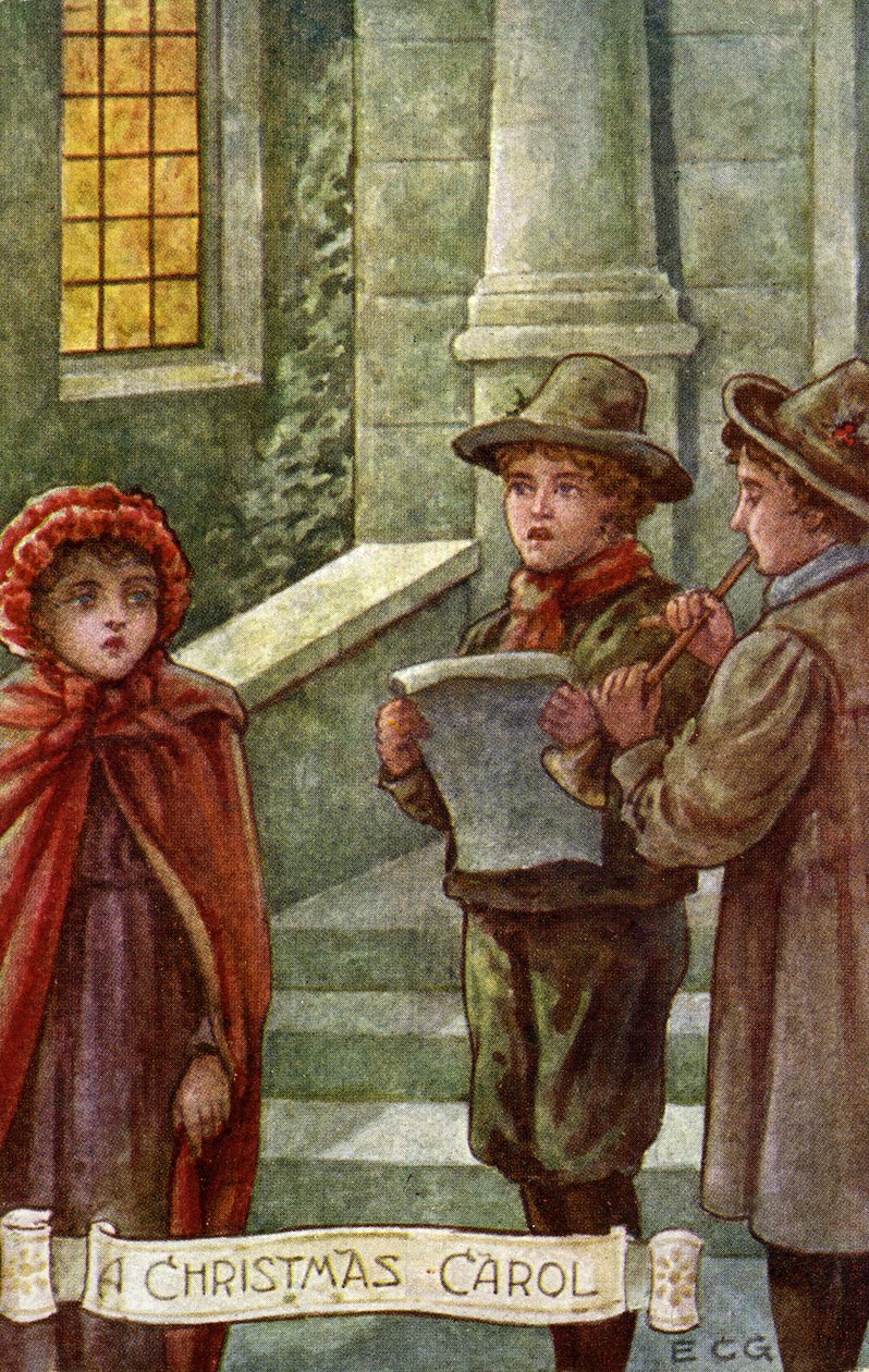 "Opowieść wigilijna" Charlesa Dickensa (druk) autorstwa School English