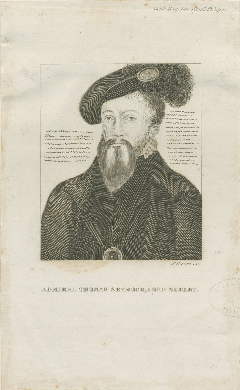 Hill Ridware - Portret admirała Thomasa Seymore