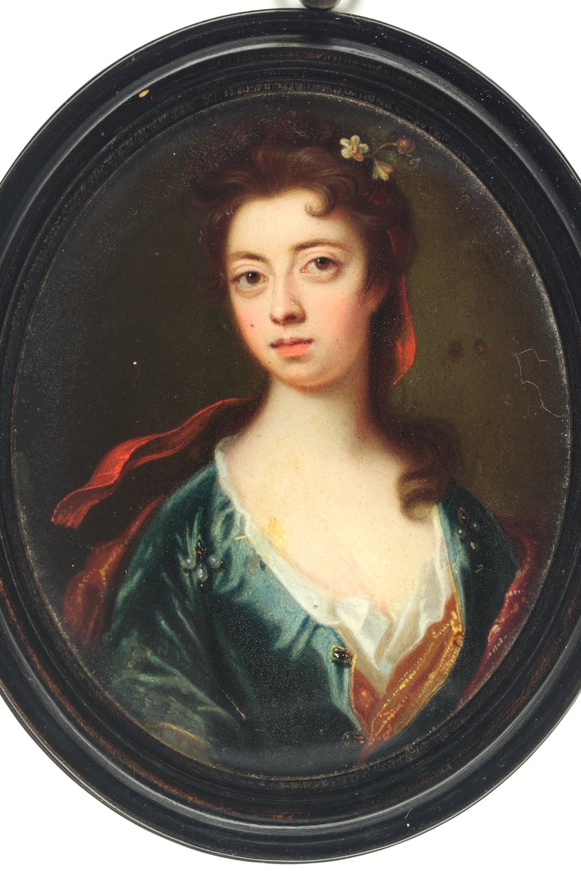 Świątynia Jane Martha, hrabina Portland (emalia) autorstwa School English