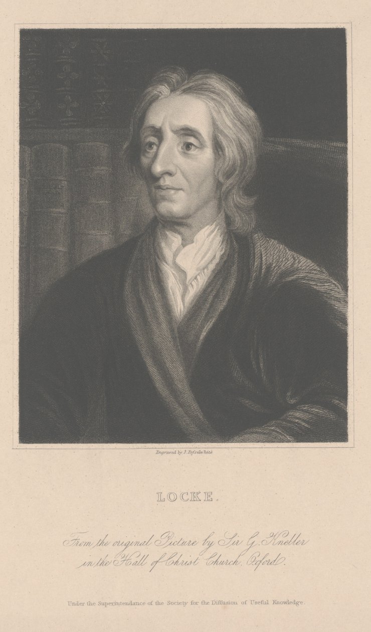 John Locke, grawerowane przez J. Posselwhite
