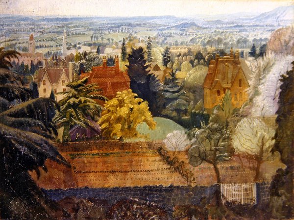 Pejzaż w północnej Francji (olej na płótnie) autorstwa School English