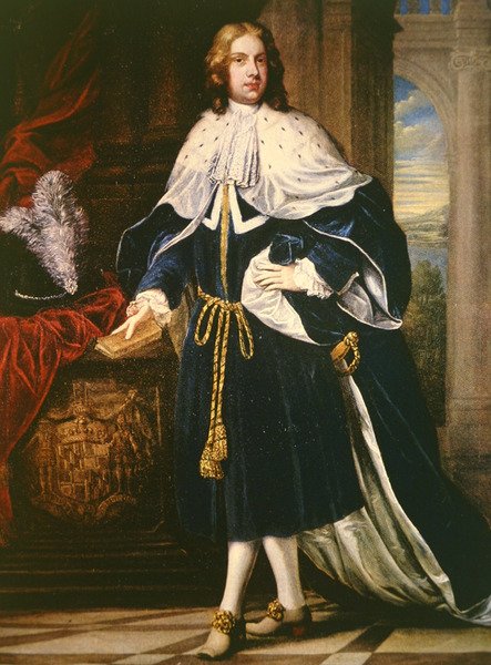 Portret Benedicta Calverta (olej na płótnie) autorstwa School English