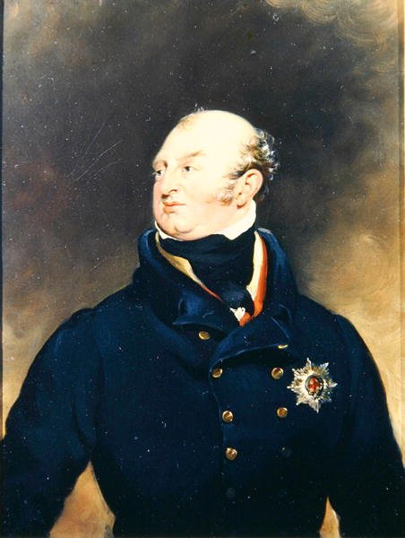 Portret Fryderyka Augusta (1763-1827) księcia Yorku i Albany (olej na płótnie) autorstwa School English