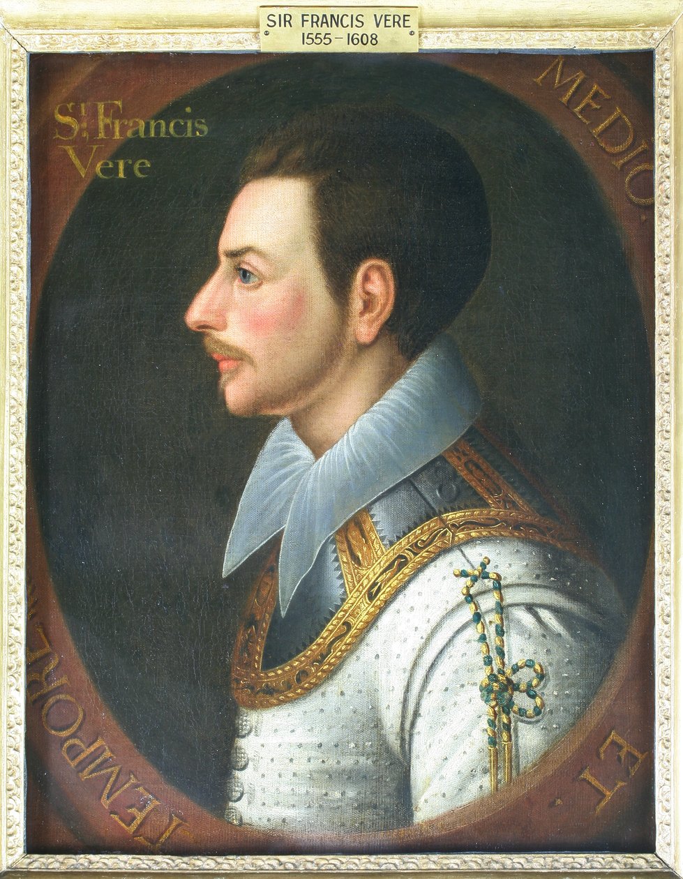 Portret Sir Francisa Vere .a autorstwa School English