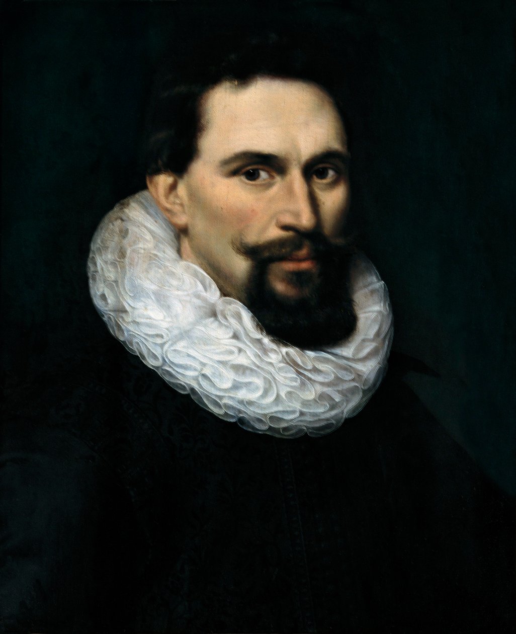 Portret Maurycego z Nassau (1567-1625), księcia Orange, hrabiego Nassau. Malarstwo anonimowe, szkoła flamandzka (olej na płótnie) autorstwa School Flemish
