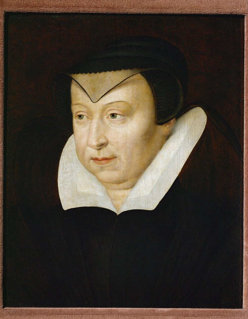 Katarzyna Medycejska, królowa Francji, żona króla Henryka II ... autorstwa School French