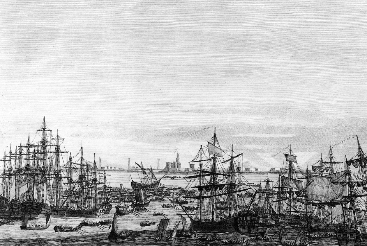 Conquete of Egypt (Kampania (Wyprawa) Egipska (1798-1801) pod wodzą Napoleona Bonaparte (Napoleon I Bonaparte autorstwa School French