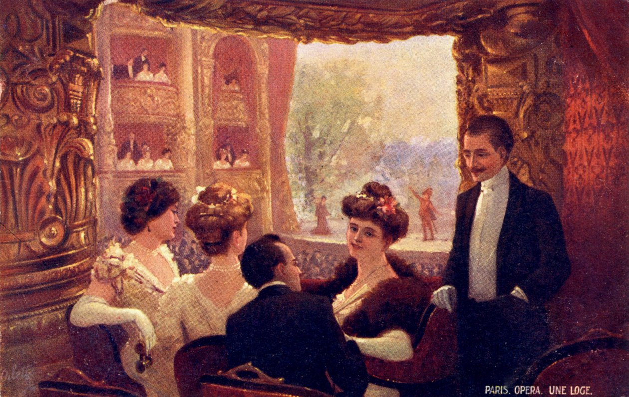 Opera Paryska (druk) autorstwa School French