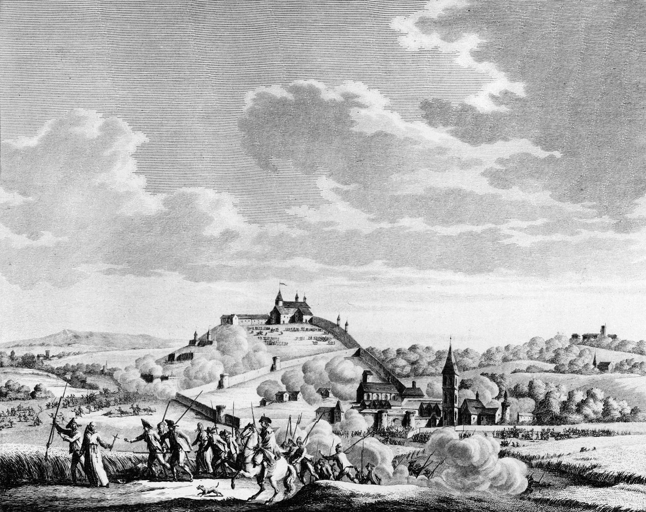Wojna Rewolucji Francuskiej i ruchy antyrewolucyjne: Wojna Wandei. Oblężenie w bitwie pod Granville 14 listopada autorstwa School French