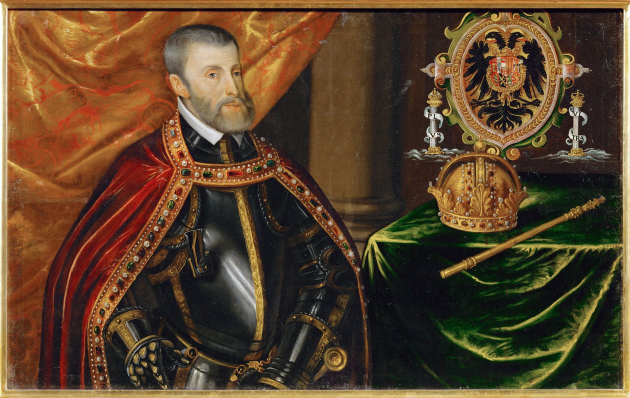 Cesarz Karol V (obraz) autorstwa School German