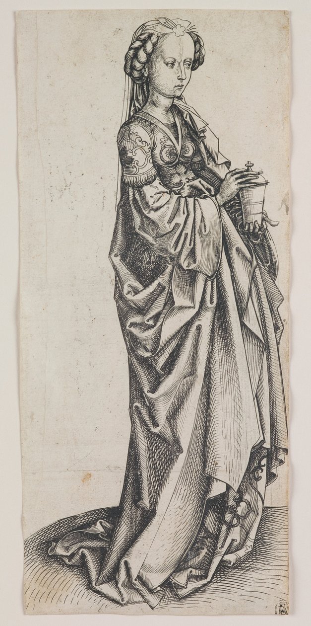 Maria Magdalena (grawerunek) autorstwa School German
