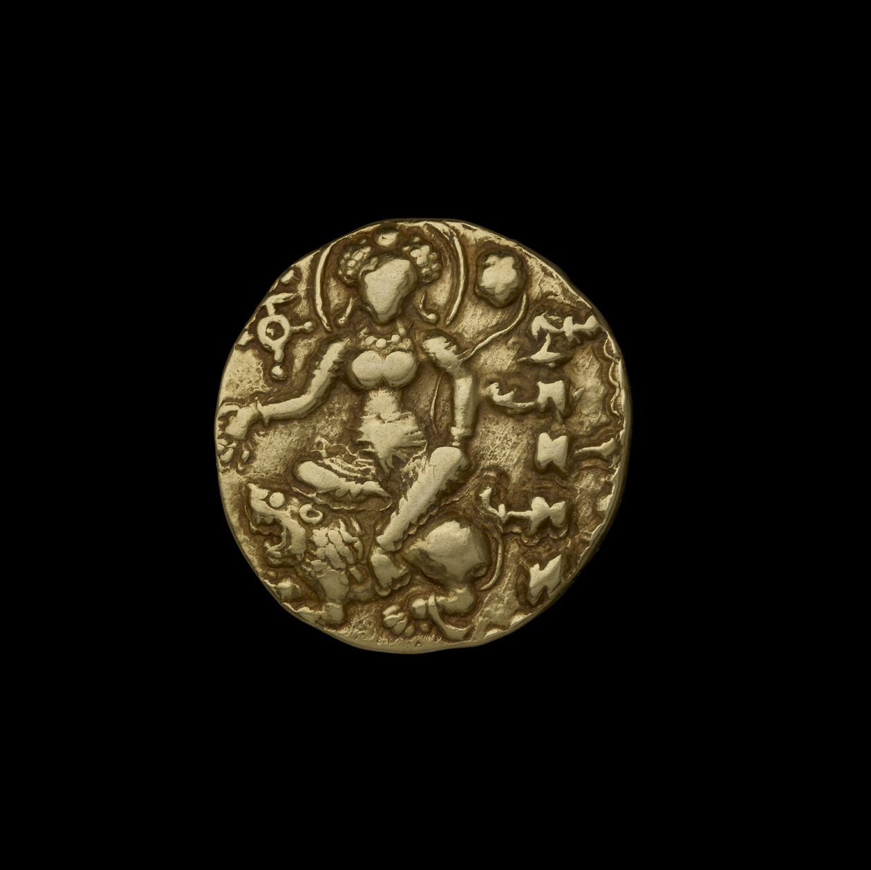 Moneta Gupta, AD 375-415 (złota) autorstwa School Indian