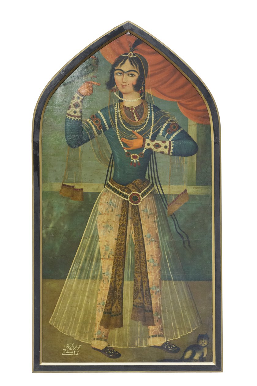 Gohar Taj Bani Abbasi, Mehr Ali Isfahani, muzeum sztuk pięknych autorstwa School Iranian