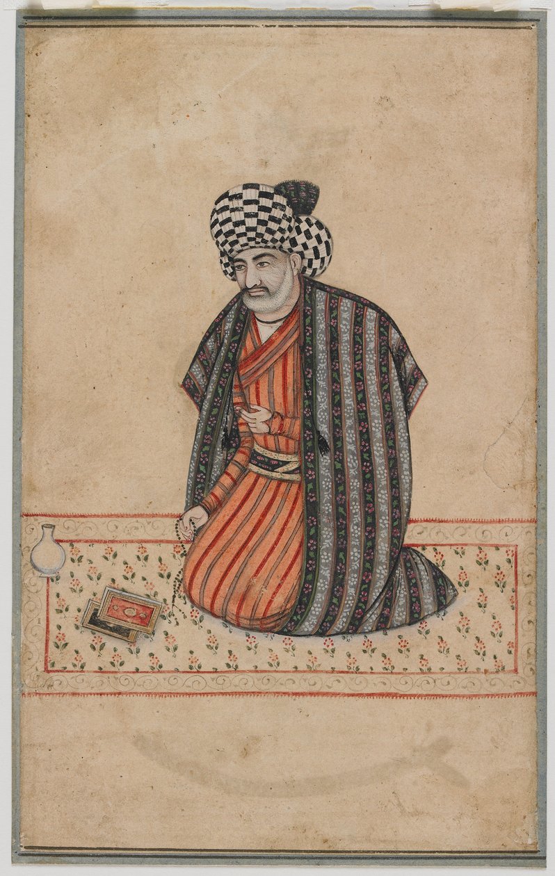 Portret Majlisiu autorstwa School Iranian