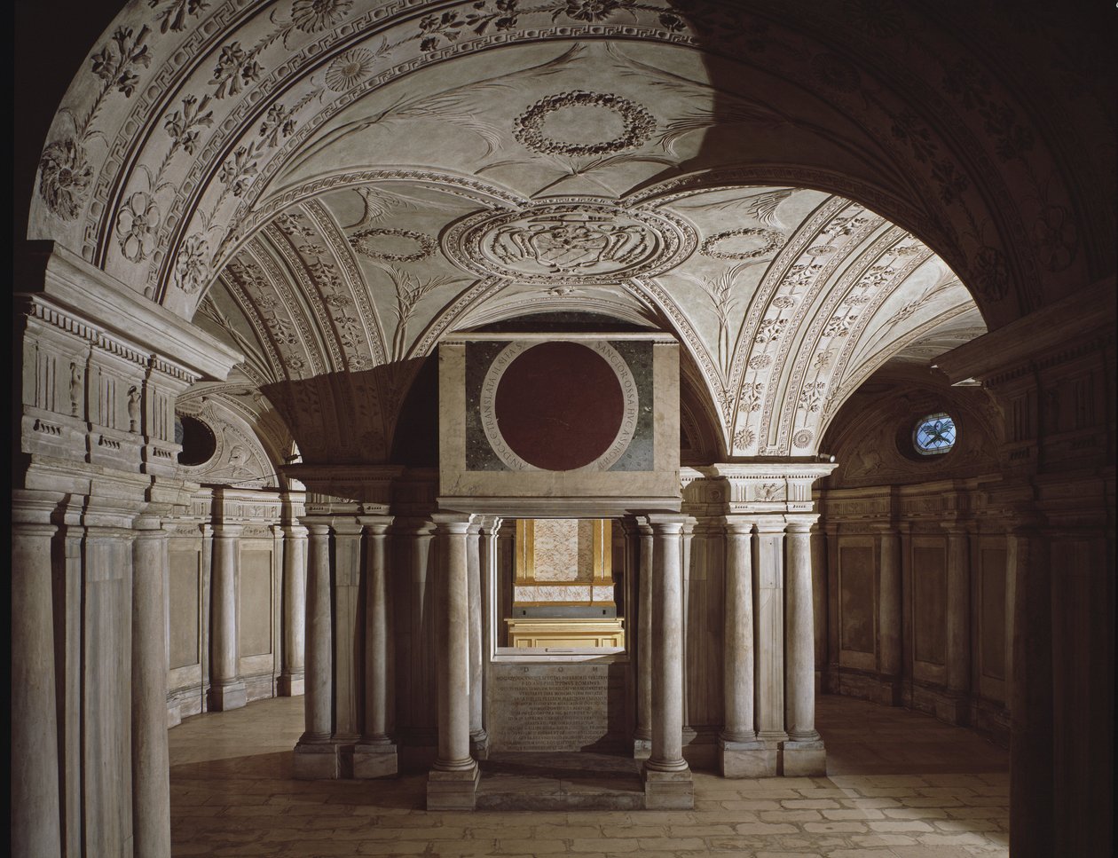 Krypta kościoła św. Marcina ai Montiego, IV-V w. autorstwa School Italian