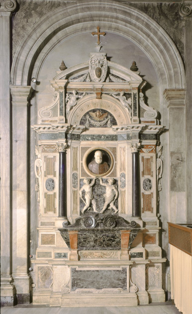 Pomnik Alvareza da Toledo (marmur) autorstwa School Italian