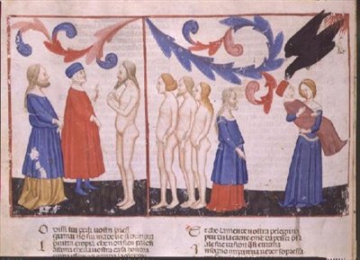 Purg.IX f.32v Sen o zabiciu Dantego przez orła, z „Boskiej komedii” Dantego Alighieri (1265-1321) (wellum) autorstwa School Italian