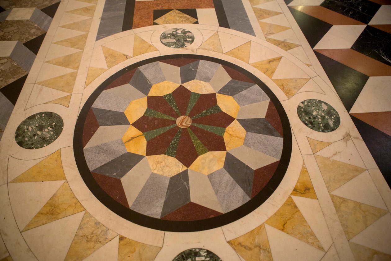 Scuola Grande di San Rocco, podłoga autorstwa School Italian