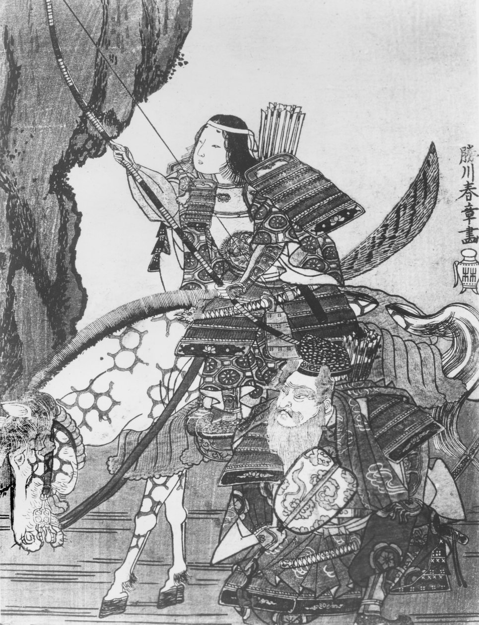 Jingo, Cesarzowa Japonii (lito) autorstwa Japanese School