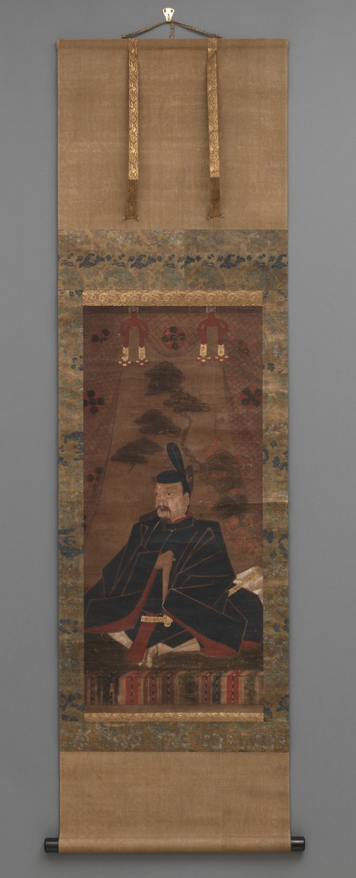 Kakemono (malowanie przewijane) autorstwa Japanese School