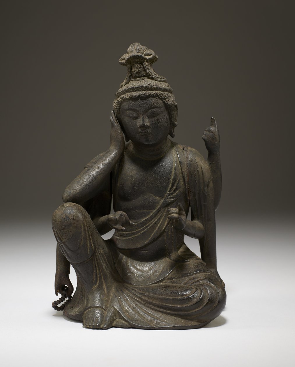 Nyoirin Kannon (Brązowy) autorstwa Japanese School