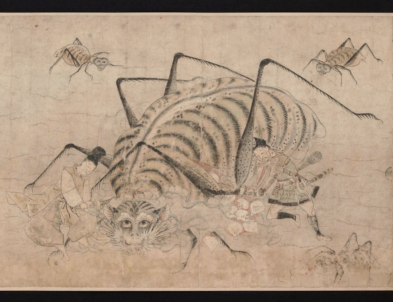 Z laską Raikou Tsuchigumo (Demon Seng-nee) (Yorizu Zabijający Tsuchigumo) możesz oprzeć się Tsuchigumo. autorstwa School Japanese