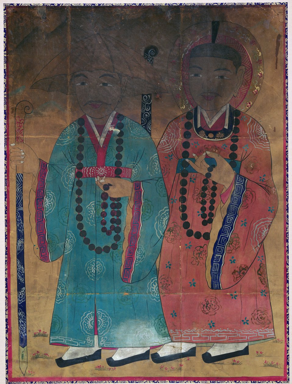 Deasa (naturalny pigment na jedwabiu) autorstwa School Korean