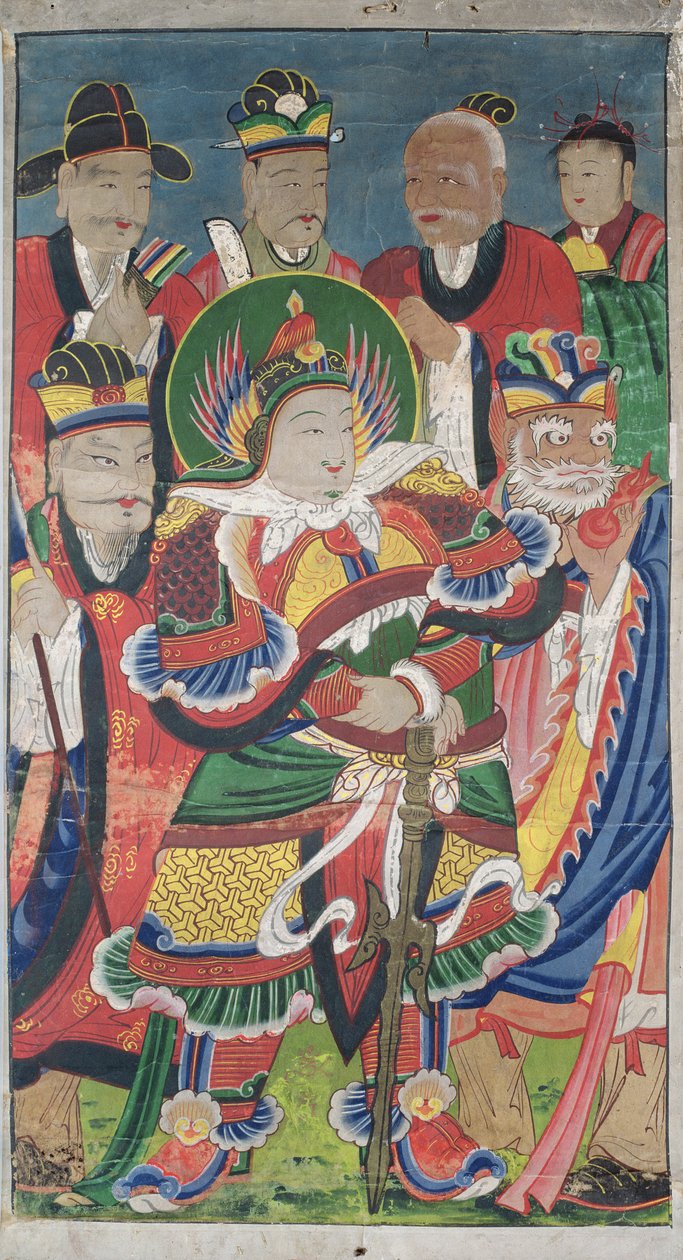Sinjang (kolor na jedwabiu) autorstwa School Korean
