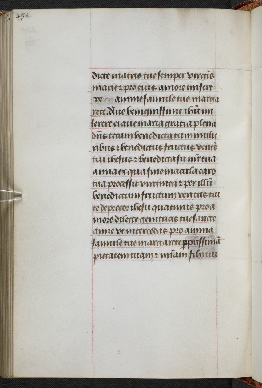 Kings 9, f.229v, Księga godzin, użycie Sarum ("Księga godzin Anny Boleyn") (welin) autorstwa School Netherlandish