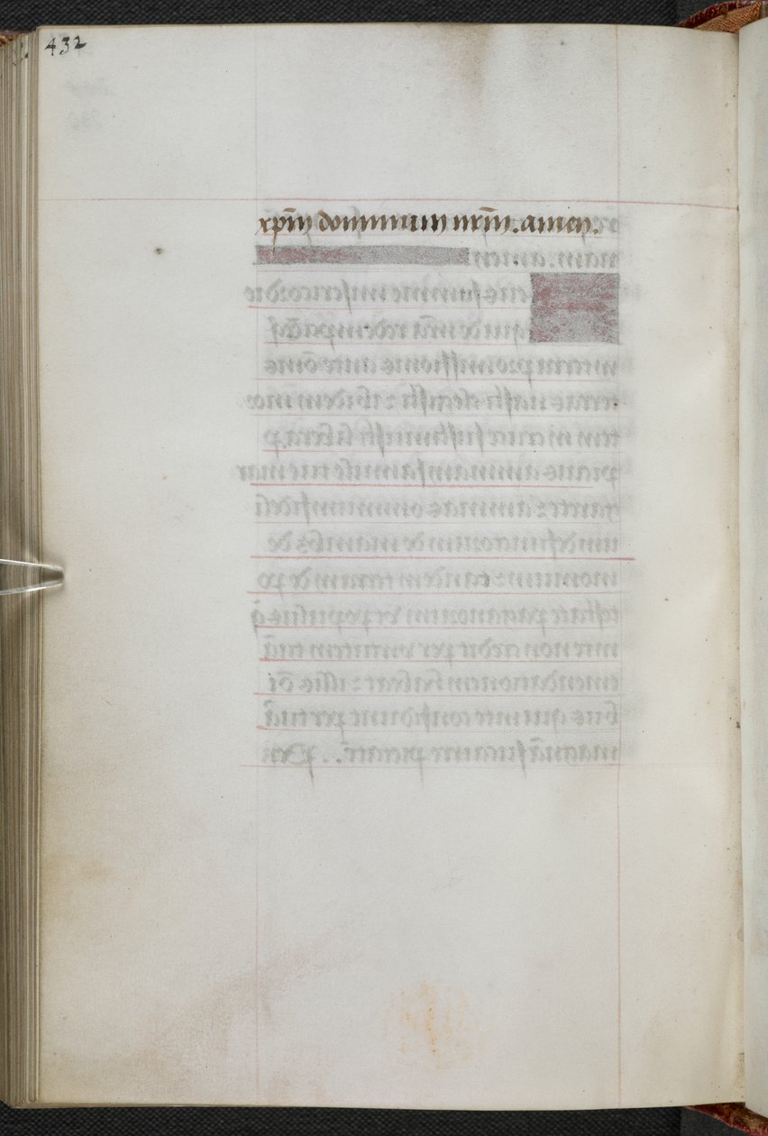 Kings 9, f.230v, Księga godzin, użycie Sarum ("Księga godzin Anny Boleyn") (welin) autorstwa School Netherlandish