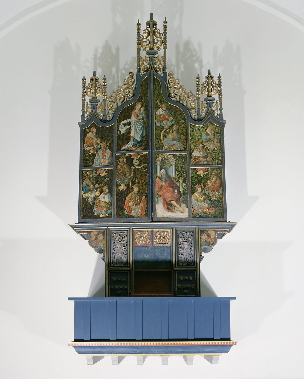 Malowane organy autorstwa School Netherlandish