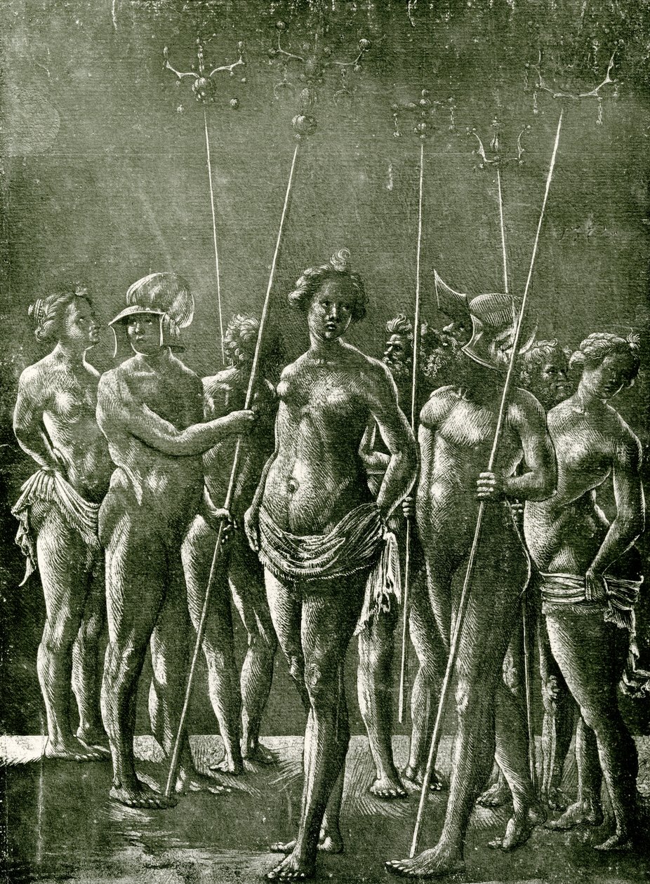 Nieznana ilustracja za przykładem włoskim autorstwa School Netherlandish